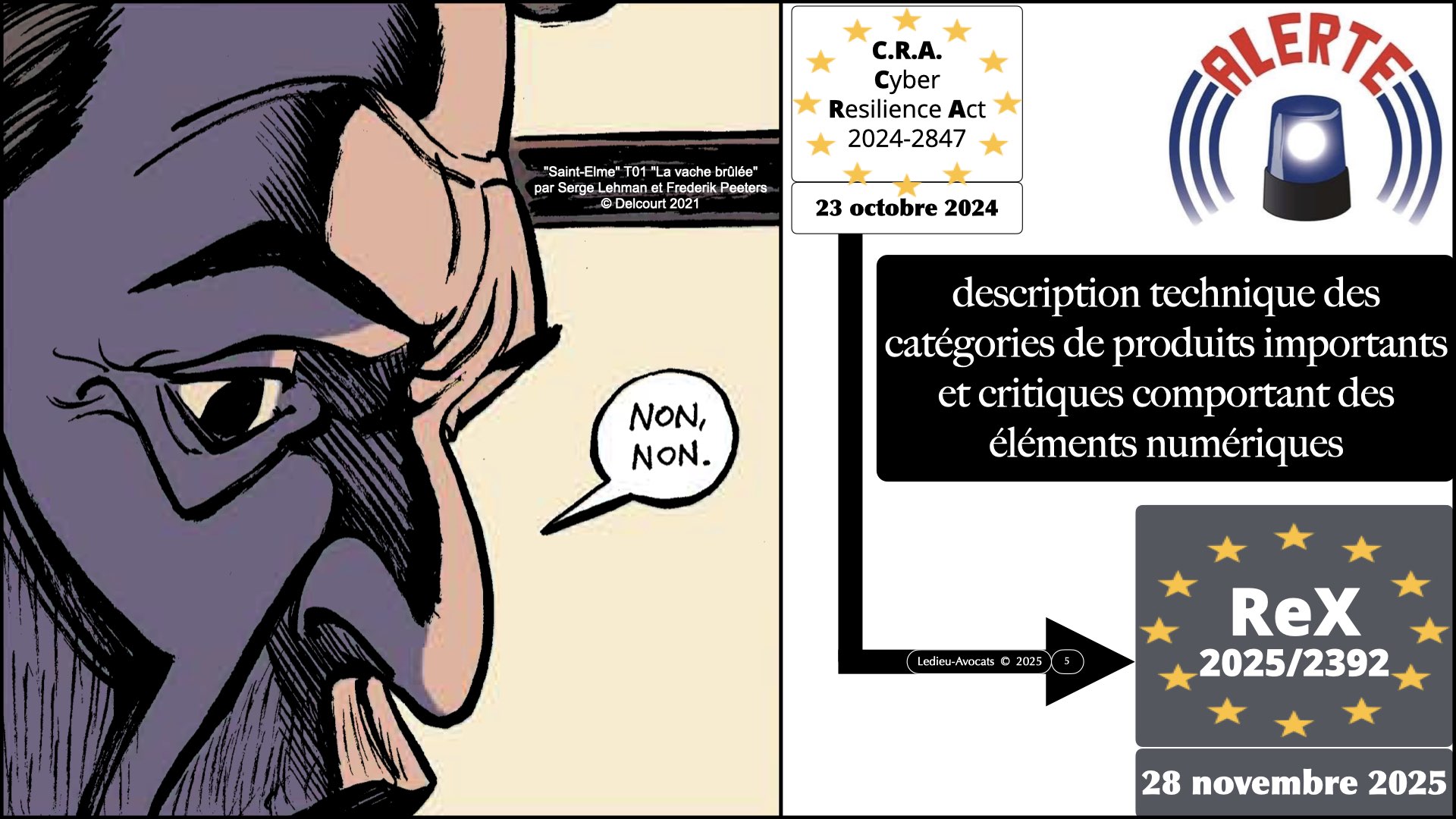 CRA actualité novembre 2025 ReX 2025:2392 © Ledieu-Avocats 2025.004