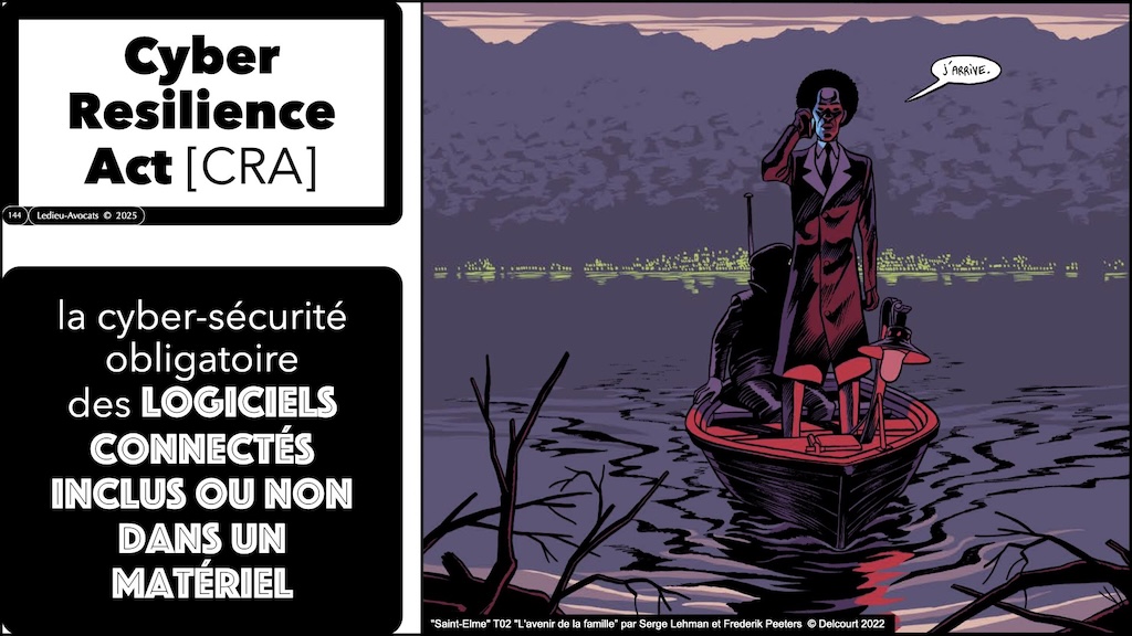 Récapitulatif CRA nos épisodes en BD [Cyber Resilience Act n°2024-2847 du 23 octobre 2024] © Ledieu-Avocats