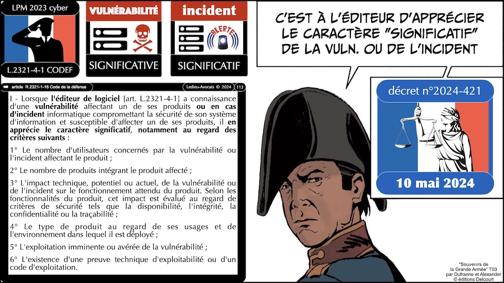 #629 vulnérabilité leak et lanceur d'alerte - quelles règles légales en France en mai 2025 © Ledieu-Avocats.113
