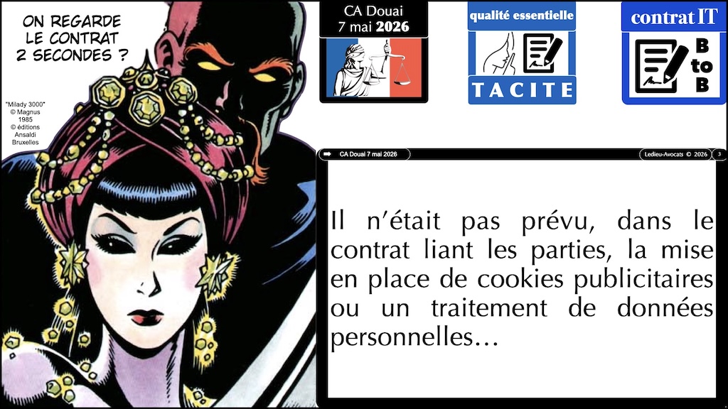 #749 les qualités essentielles tacites JURISPRUDENCE CA Douai 7 mai 2026 © Ledieu-Avocats 29-05-2026.003