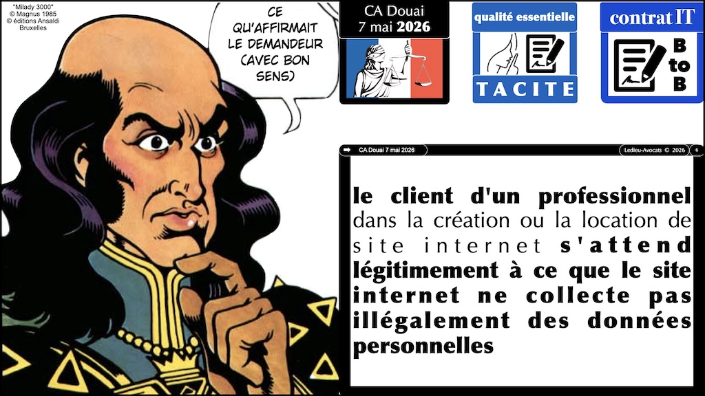 #749 les qualités essentielles tacites JURISPRUDENCE CA Douai 7 mai 2026 © Ledieu-Avocats 29-05-2026.006