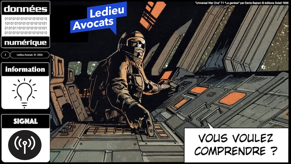 #751 données numériques binaires - données information signal #01 © Ledieu-Avocats 2026.003