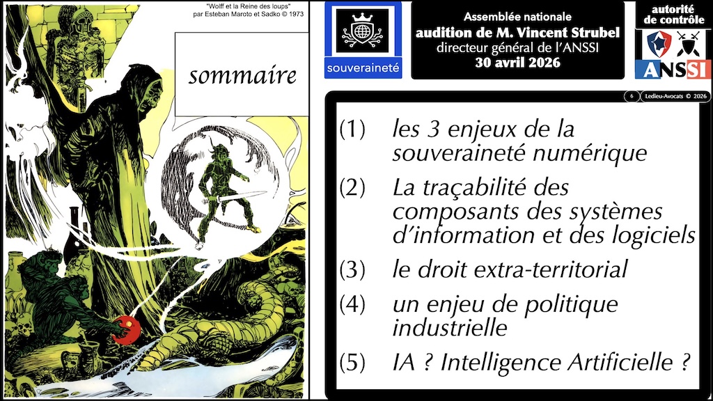 #766 souveraineté numérique et dépendance [audition Vincent Strubel Assemblée nationale 30 avril 2026] vFR1.20 MAL+MZ © Ledieu-Avocats 31-07-2026.006