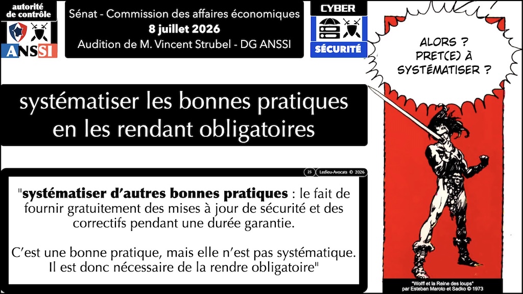 #767 la cybersécurité expliquée aux sénateurs Commission des affaires économiques du Sénat audition de Vincent STRUBEL DG ANSSSI 8 juillet 2026 © Ledieu-Avocats 15-08-2026.025