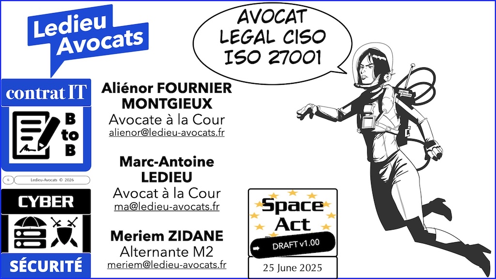 #786 Space Act proposition 2025 liste des épisodes © Ledieu-Avocats vFR+EN02.51 du 08-08-2026