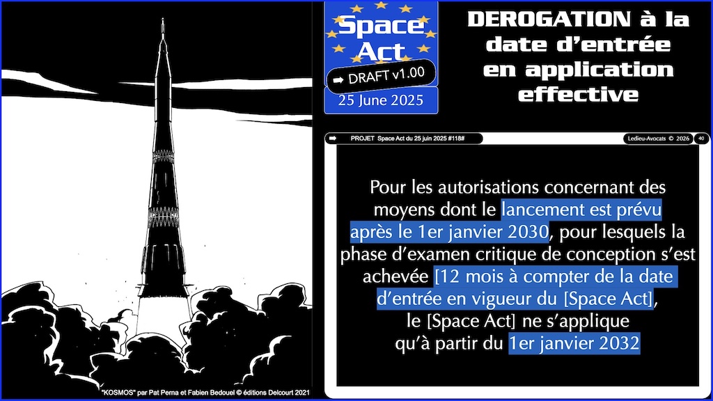 #772 Space Act dates délais proposition de règlement UE du 25 juin 2025 © Ledieu-Avocats vFR+EN02.50 du 08-08-2026.011
