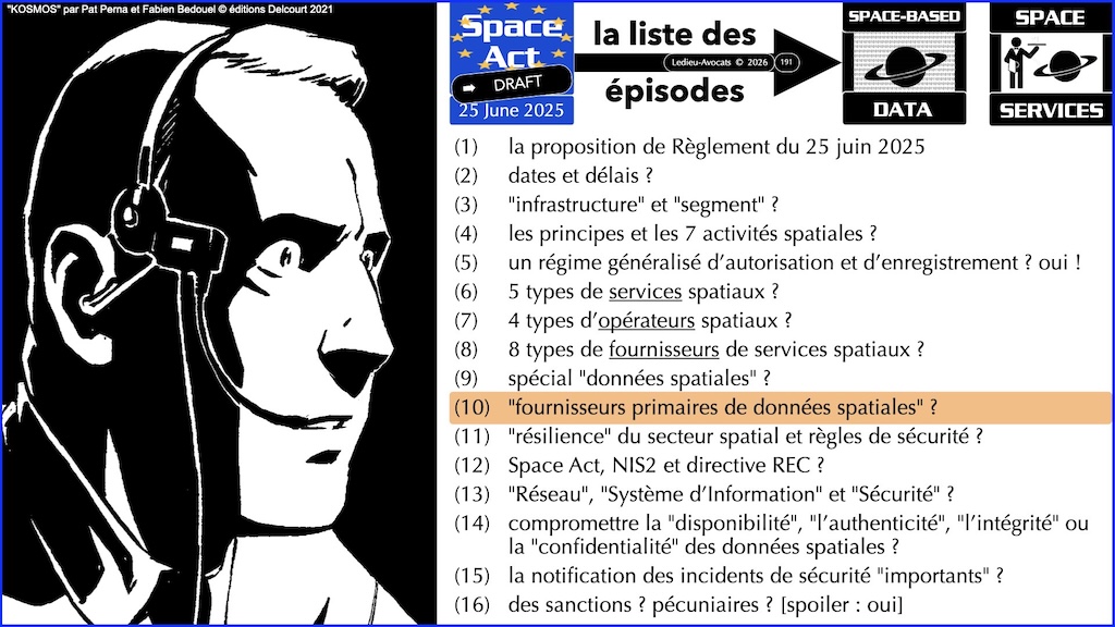 #780 Space Act FOURNISSEUR PRIMAIRE de données spatiales proposition de Règlement UE du 25 juin 2025 © Ledieu-Avocats vFR+EN02.50 du 08-08-2026.002