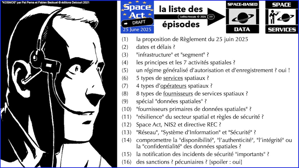 #786 Space Act proposition 2025 liste des épisodes © Ledieu-Avocats vFR+EN02.51 du 08-08-2026