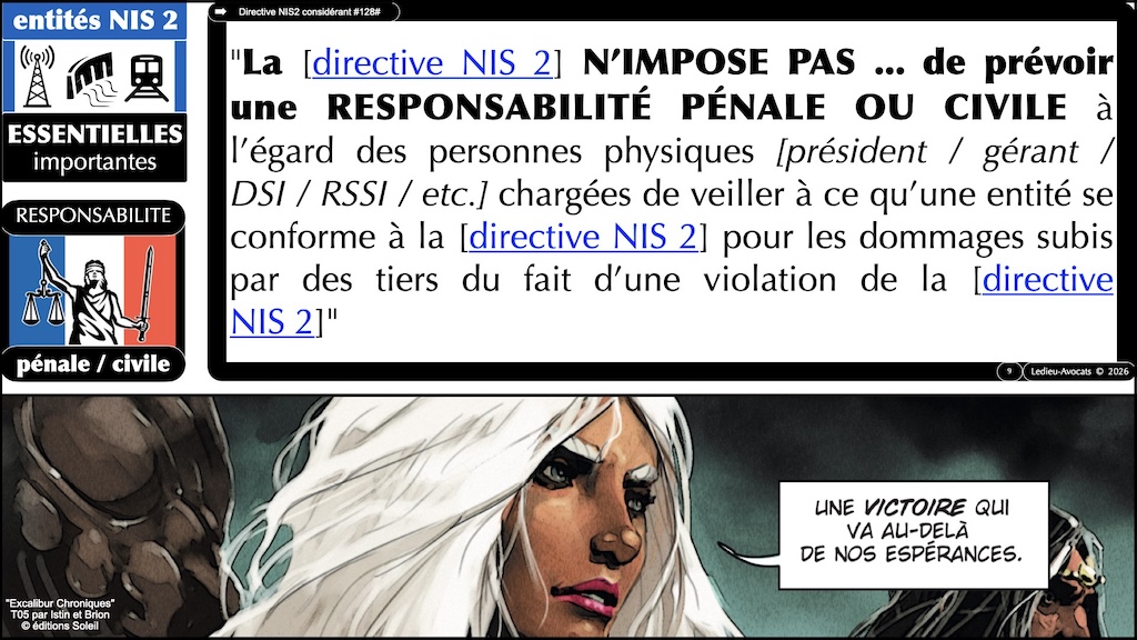 #789 NIS2 DORA ANSSI GOUVERNANCE responsabilité cyber-sécurité niveau Direction Générale © Ledieu-Avocats 18-08-2026.009