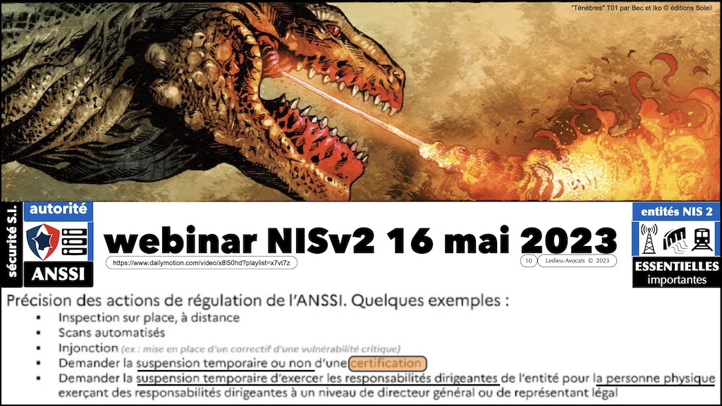 #789 NIS2 DORA ANSSI GOUVERNANCE responsabilité cyber-sécurité niveau Direction Générale © Ledieu-Avocats 18-08-2026.010