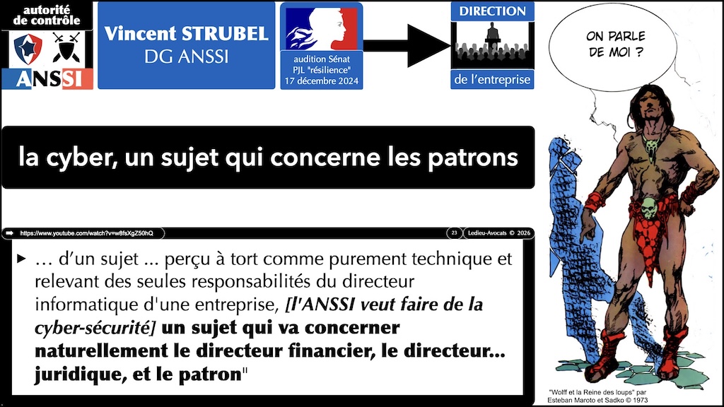 #789 NIS2 DORA ANSSI GOUVERNANCE responsabilité cyber-sécurité niveau Direction Générale © Ledieu-Avocats 18-08-2026.023
