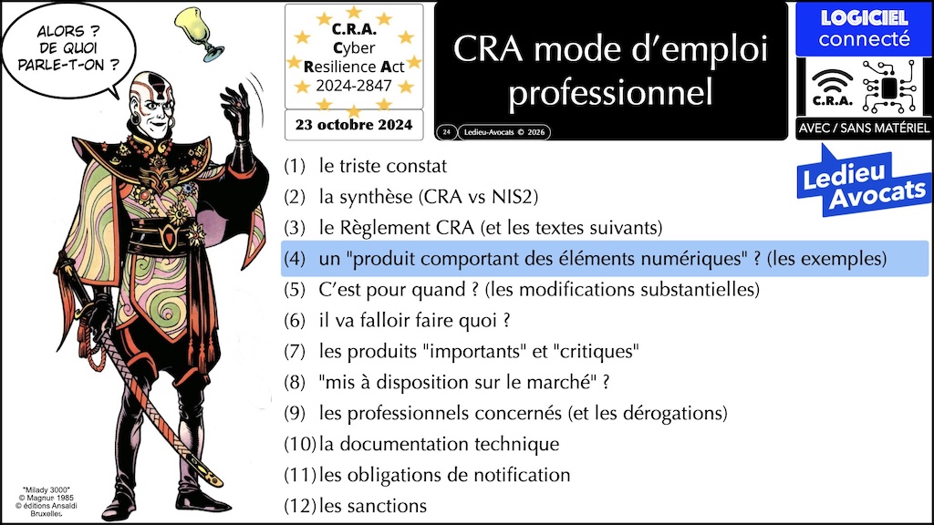 #790 CRA mode d-emploi professionnel webinar 24 septembre 2026 © Ledieu-Avocats.024