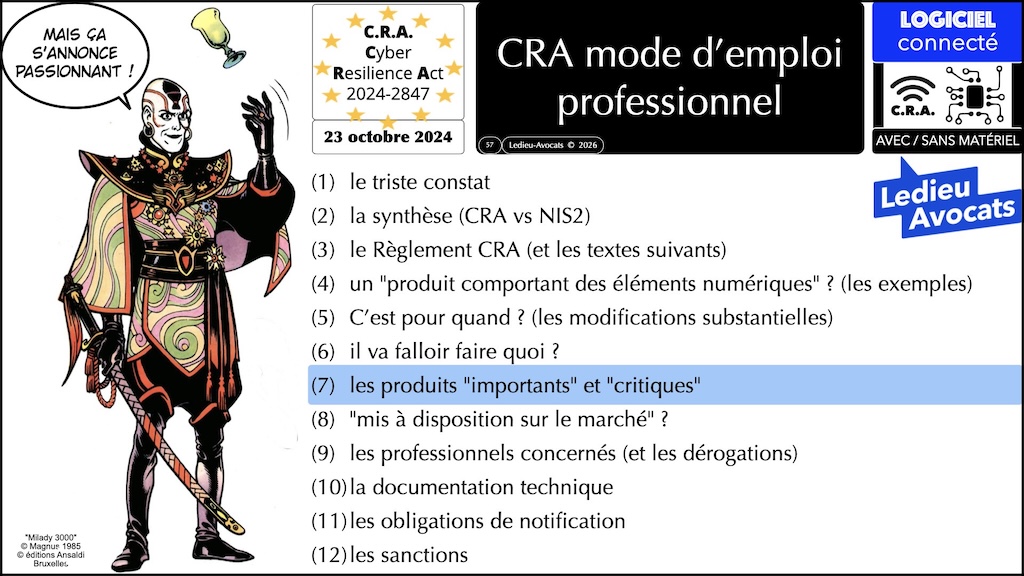 #790 CRA mode d-emploi professionnel webinar 24 septembre 2026 © Ledieu-Avocats.057