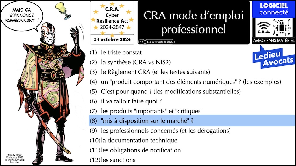 #790 CRA mode d-emploi professionnel webinar 24 septembre 2026 © Ledieu-Avocats.068