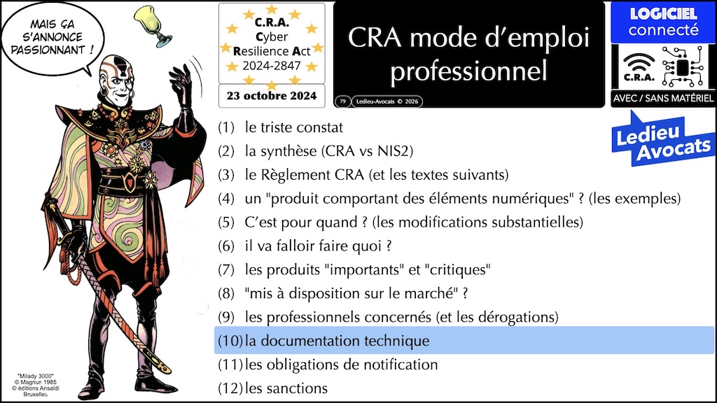 #790 CRA mode d-emploi professionnel webinar 24 septembre 2026 © Ledieu-Avocats.079