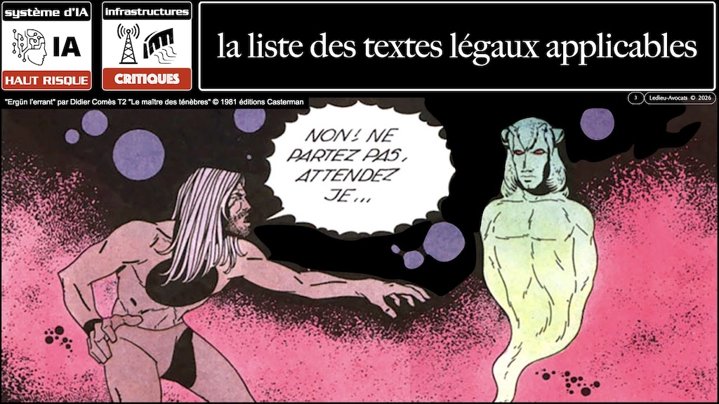 #791 SIA à haut risque l'exemple des infrastructures critiques quelle règlementation ? quelles obligations ? © Ledieu-Avocats 06-09-2026.003