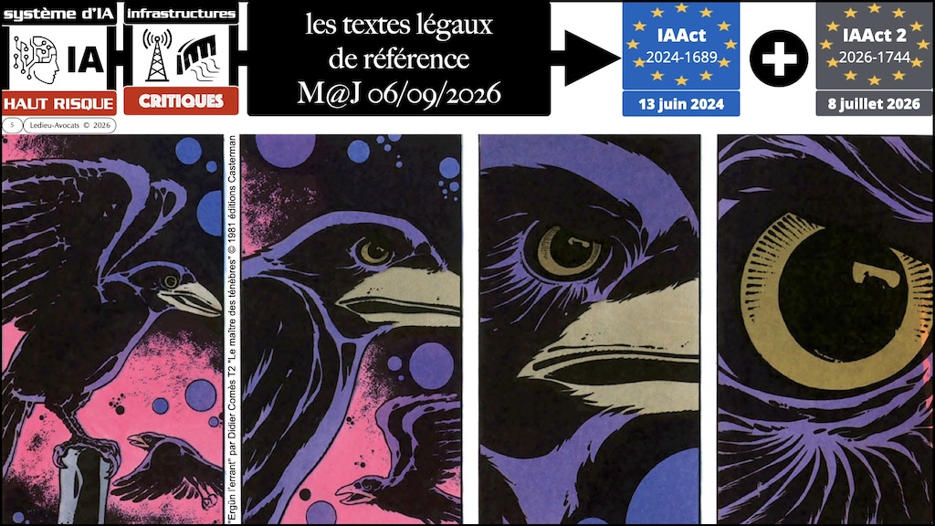 #791 SIA à haut risque l'exemple des infrastructures critiques quelle règlementation ? quelles obligations ? © Ledieu-Avocats 06-09-2026.005