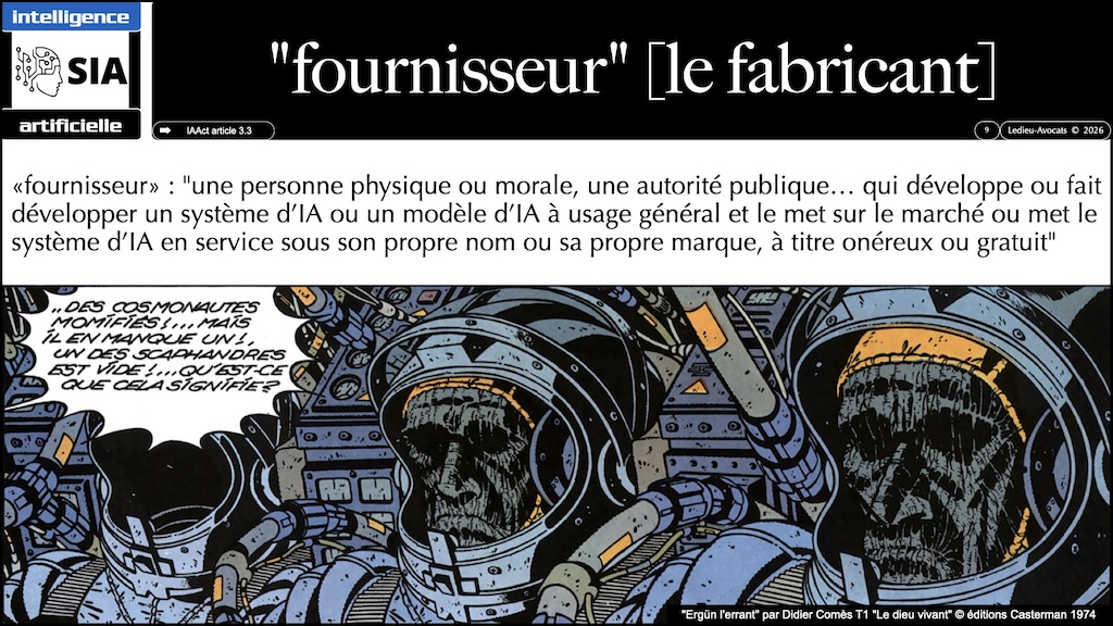 #791 SIA à haut risque l'exemple des infrastructures critiques quelle règlementation ? quelles obligations ? © Ledieu-Avocats 06-09-2026.009