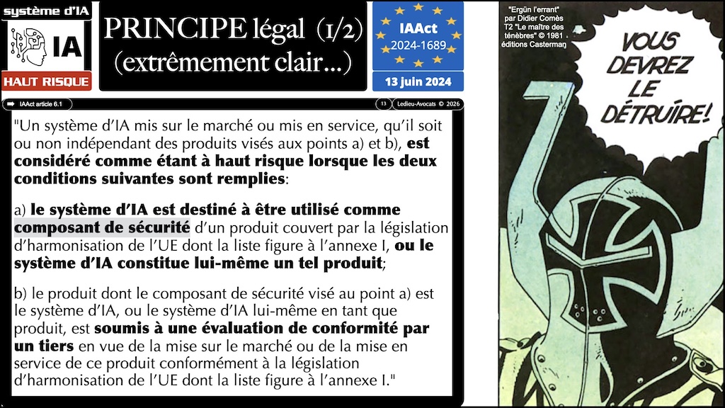 #791 SIA à haut risque l'exemple des infrastructures critiques quelle règlementation ? quelles obligations ? © Ledieu-Avocats 06-09-2026.013