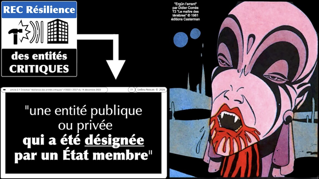 #791 SIA à haut risque l'exemple des infrastructures critiques quelle règlementation ? quelles obligations ? © Ledieu-Avocats 06-09-2026.023