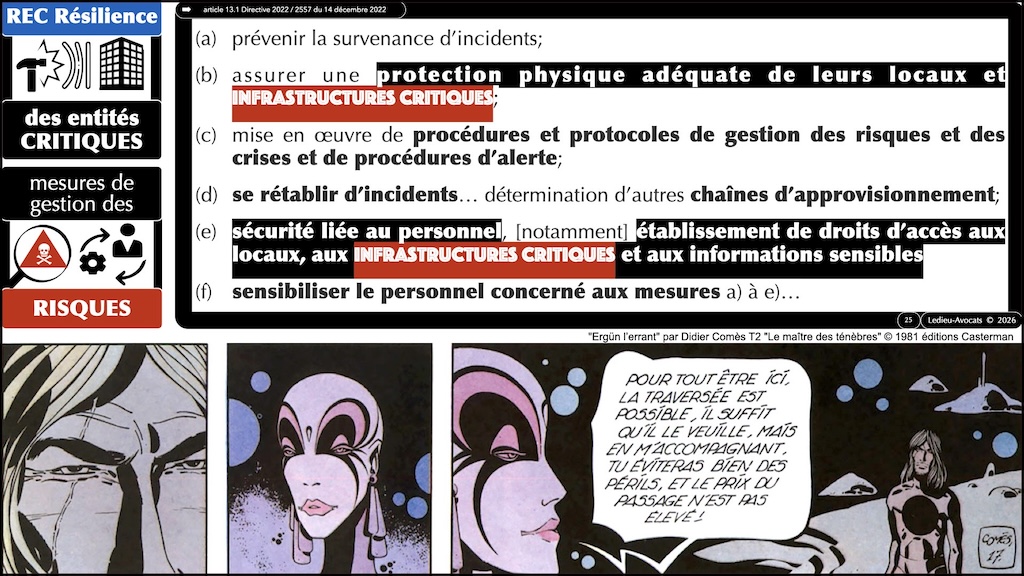 #791 SIA à haut risque l'exemple des infrastructures critiques quelle règlementation ? quelles obligations ? © Ledieu-Avocats 06-09-2026.025