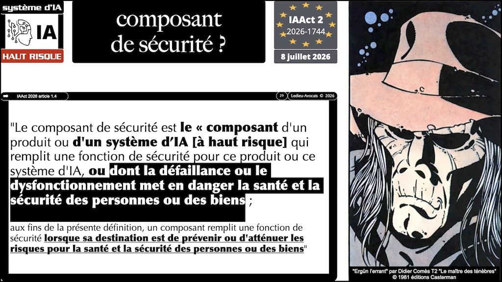 #791 SIA à haut risque l'exemple des infrastructures critiques quelle règlementation ? quelles obligations ? © Ledieu-Avocats 06-09-2026.029