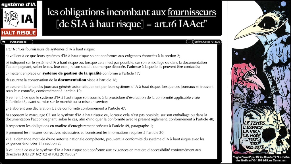#791 SIA à haut risque l'exemple des infrastructures critiques quelle règlementation ? quelles obligations ? © Ledieu-Avocats 06-09-2026.032