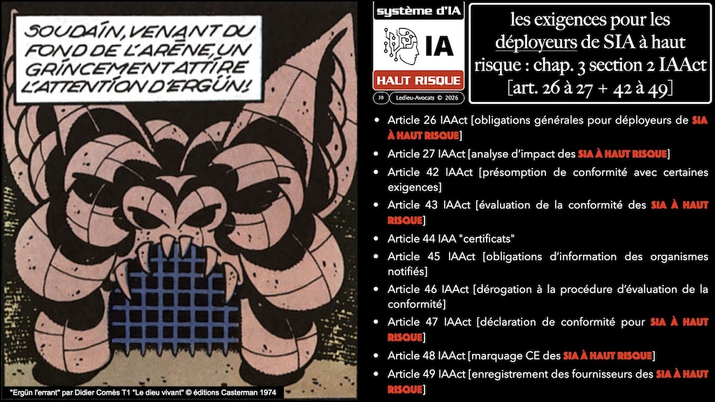 #791 SIA à haut risque l'exemple des infrastructures critiques quelle règlementation ? quelles obligations ? © Ledieu-Avocats 06-09-2026.038