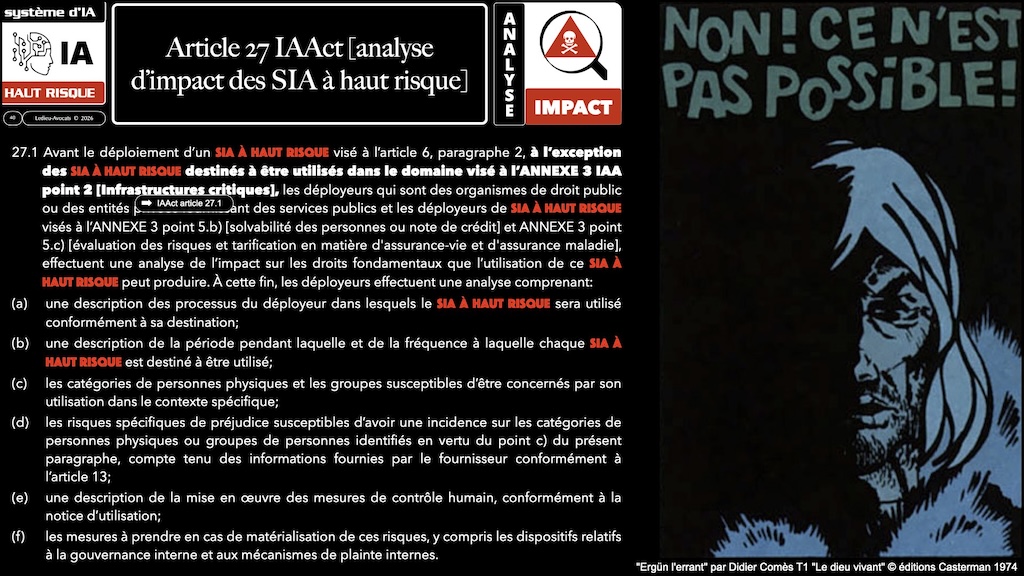 #791 SIA à haut risque l'exemple des infrastructures critiques quelle règlementation ? quelles obligations ? © Ledieu-Avocats 06-09-2026.040