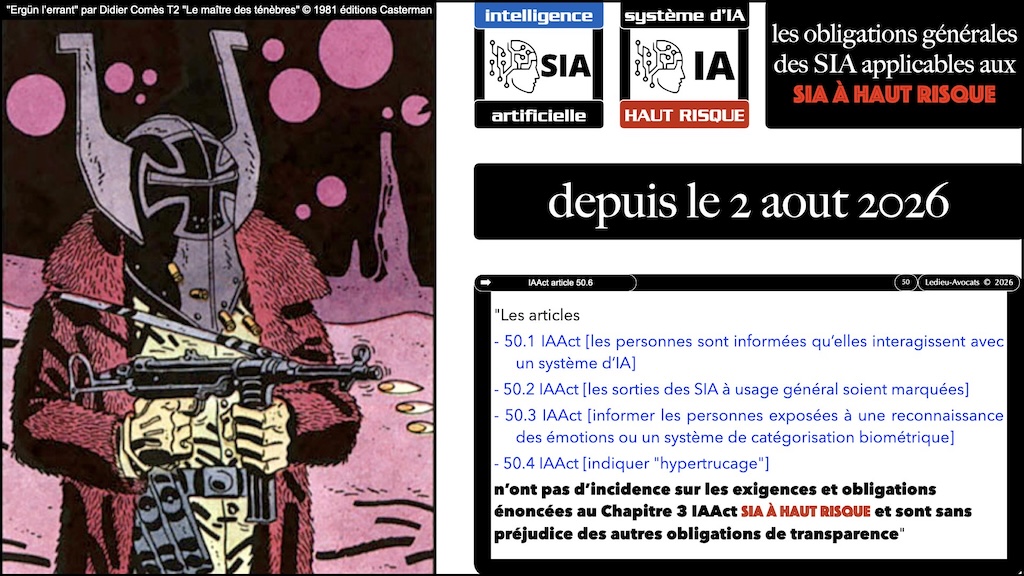#791 SIA à haut risque l'exemple des infrastructures critiques quelle règlementation ? quelles obligations ? © Ledieu-Avocats 06-09-2026.050