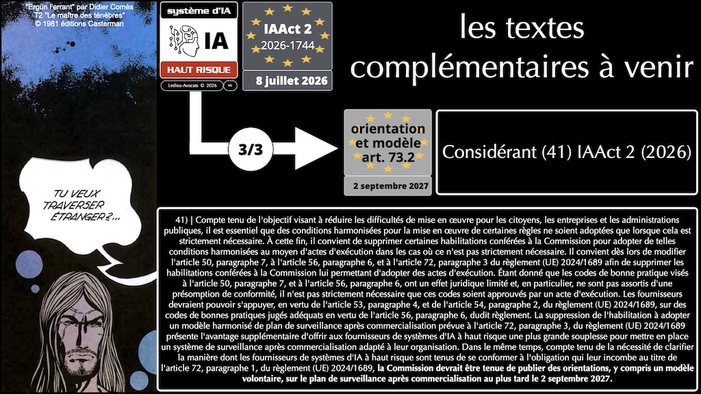 #791 SIA à haut risque l'exemple des infrastructures critiques quelle règlementation ? quelles obligations ? © Ledieu-Avocats 06-09-2026.066