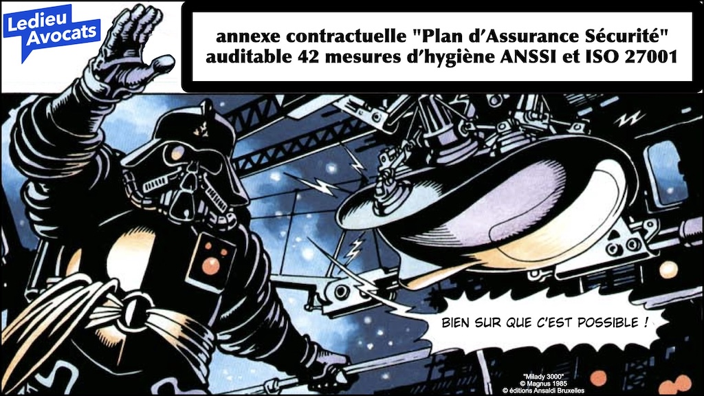 Plan d'Assurance Sécurité - nos services technique et droit du numérique © Ledieu-Avocats 30-09-2023